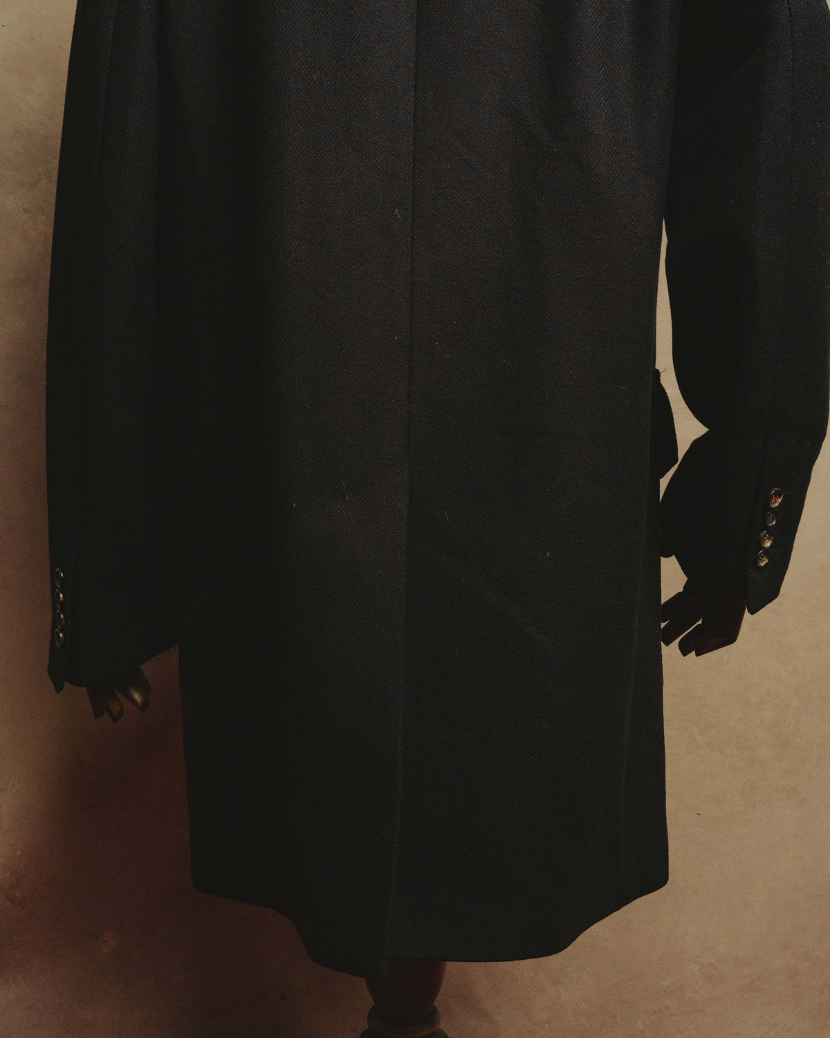 “MOSCHINO” 90’s-00’s wool cashmere tailored long coat