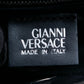 "GIANNI VERSACE" Random pleated medusa motif one handle bag