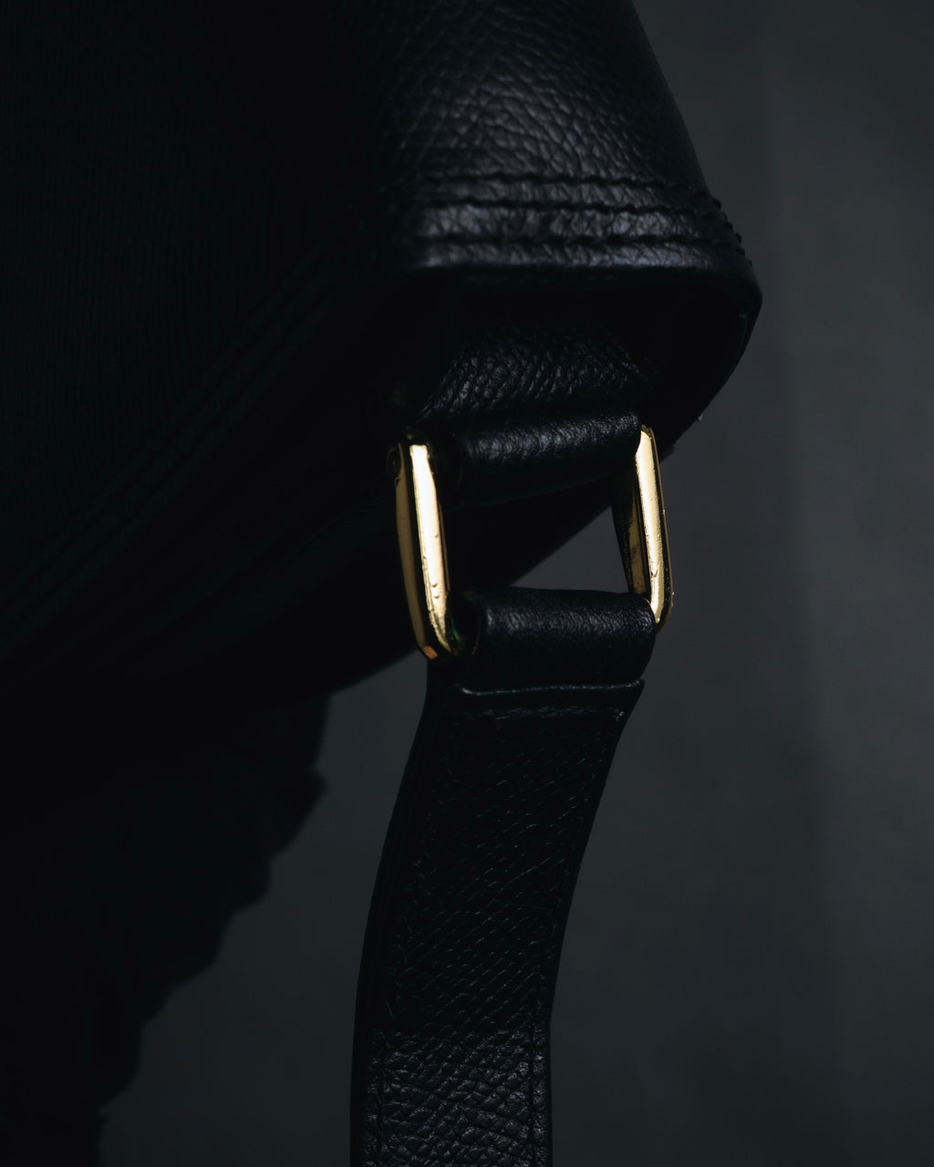 "VALENTINO GARAVANI" 80’s-90’s baroque hardware saddle shoulder bag