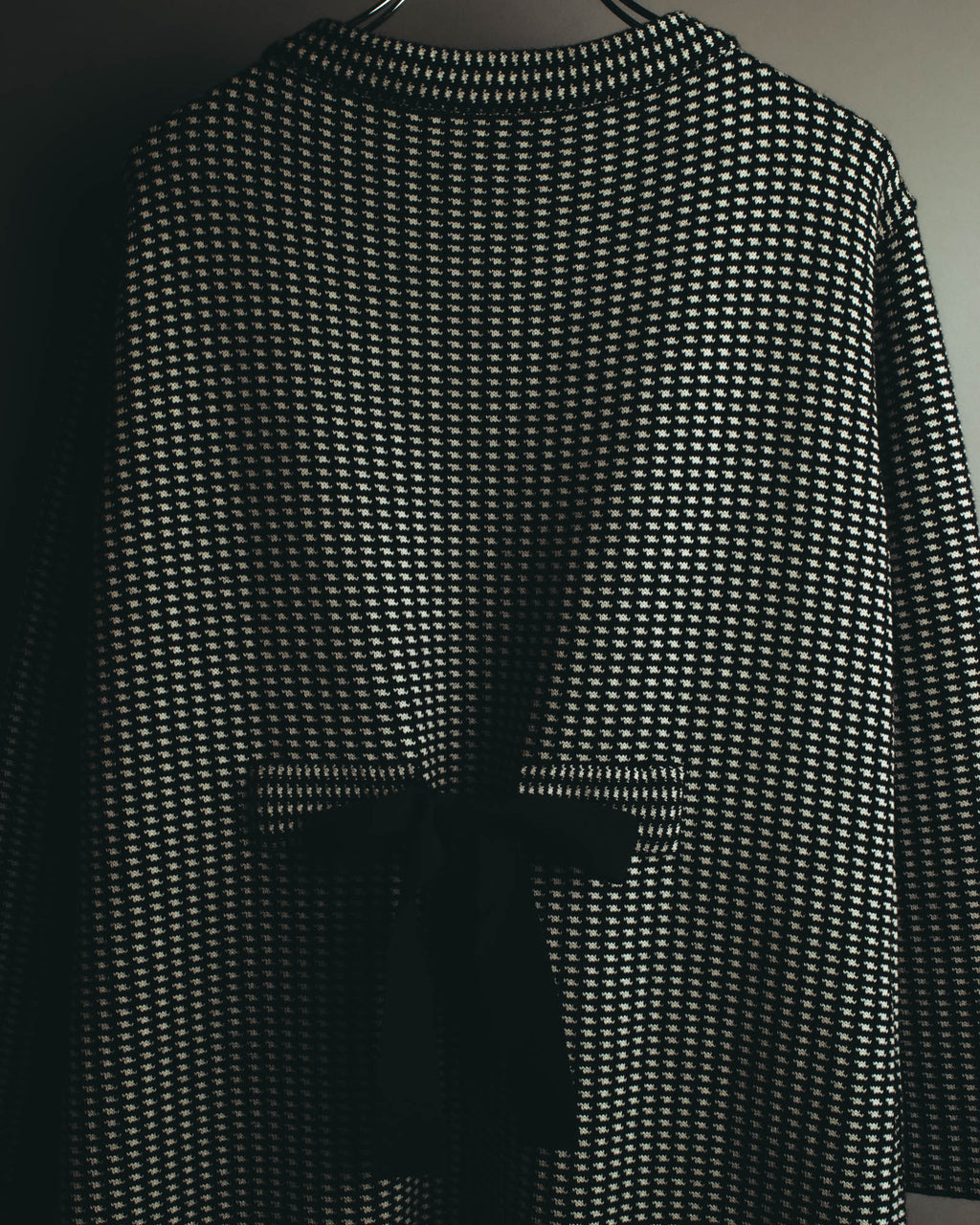 "Christian Dior" 00's Textured wool knit coat
