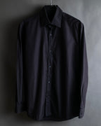 "GUCCI" Slightly glossy pinstripe oversized shirt