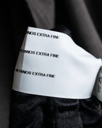 "Rick Owens" 12AW asymmetrical hooded knit cardigan