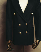 "CÉLINE" 10's Structured double-breasted blazer