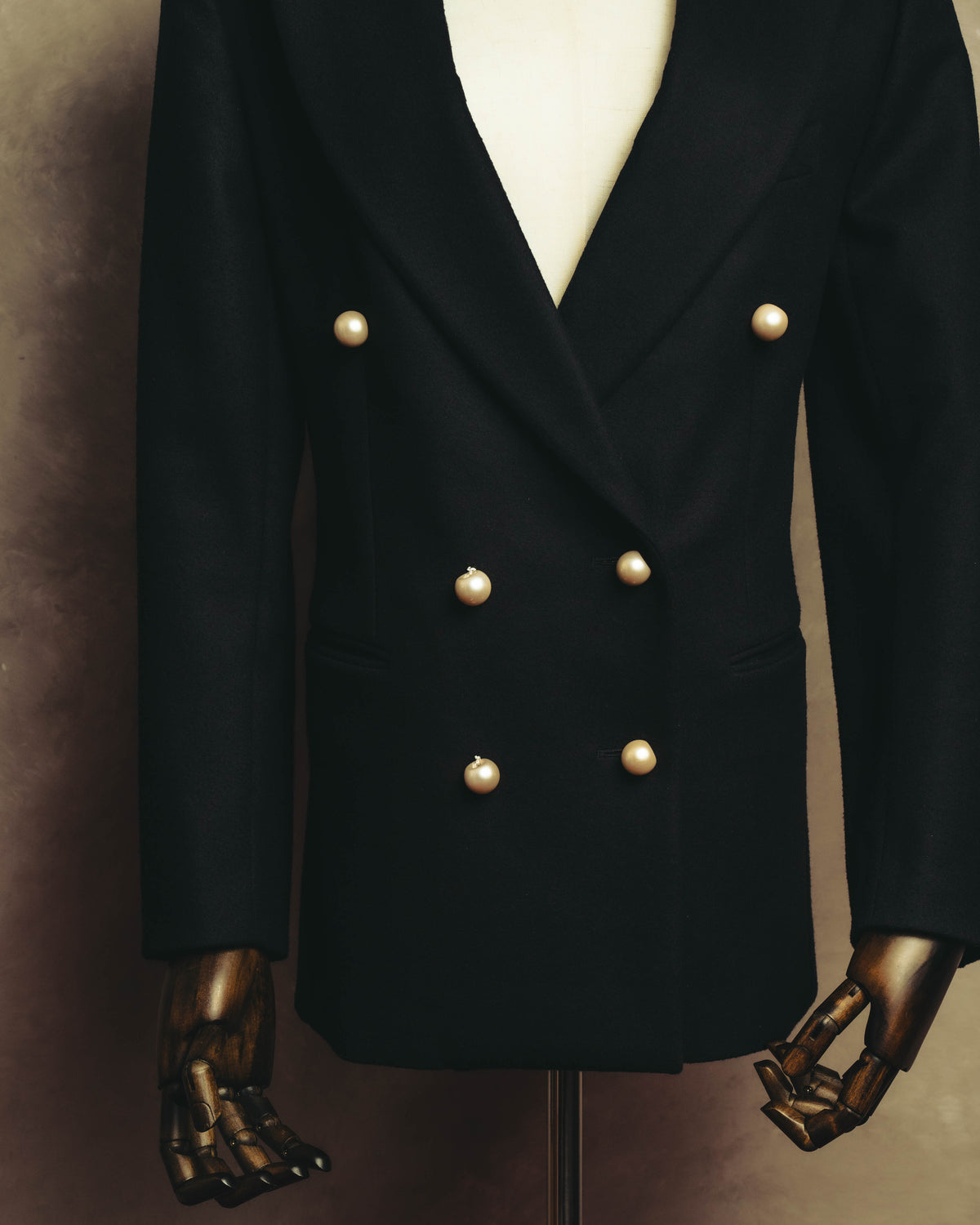 "CÉLINE" 10's Structured double-breasted blazer