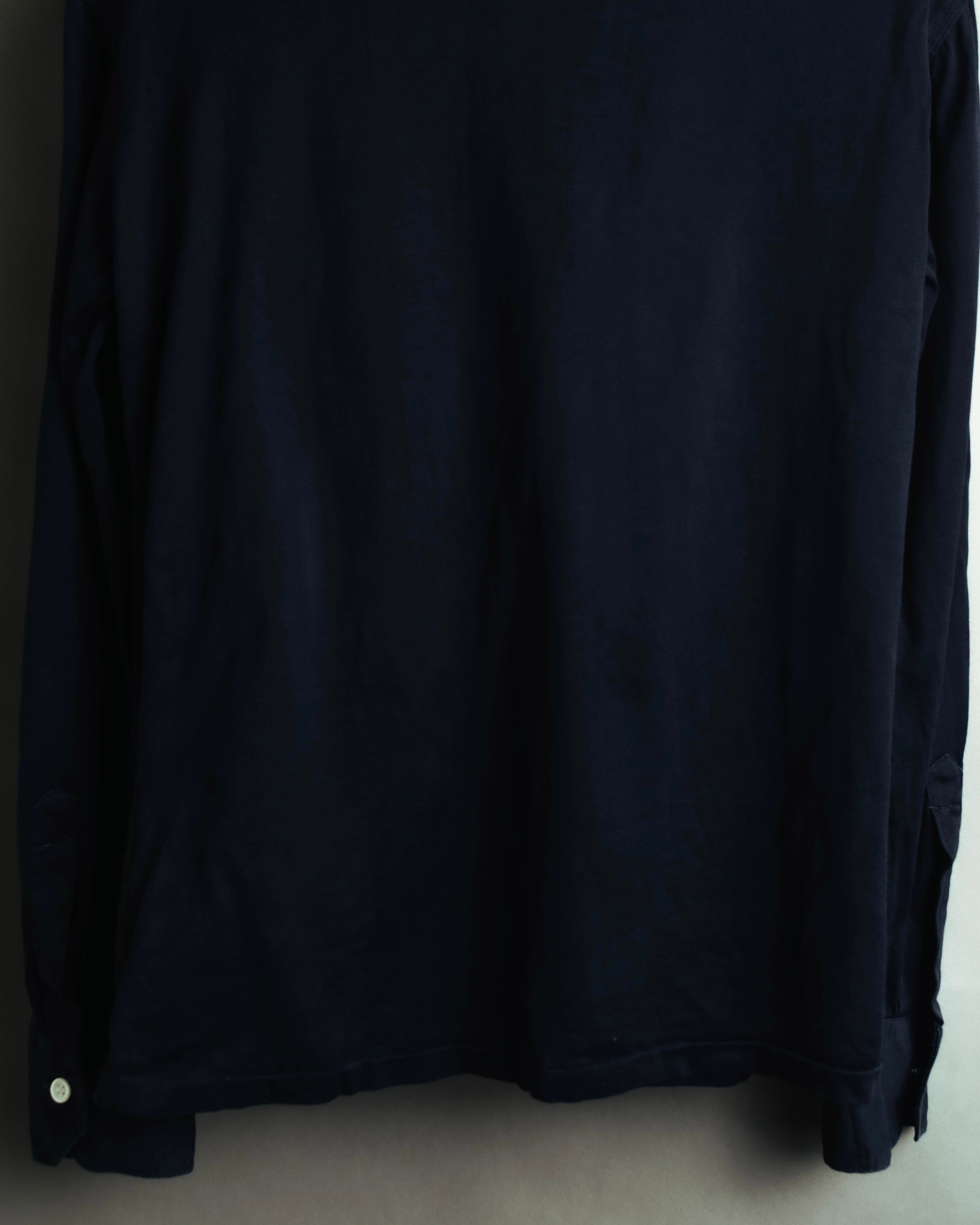 "CÉLINE" 70's-80's Sulky logo embroidered long sleeve shirt