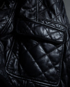 -SPECIAL- "LOEWE" 2009-2013's Quilted design reversible lambskin jacket
