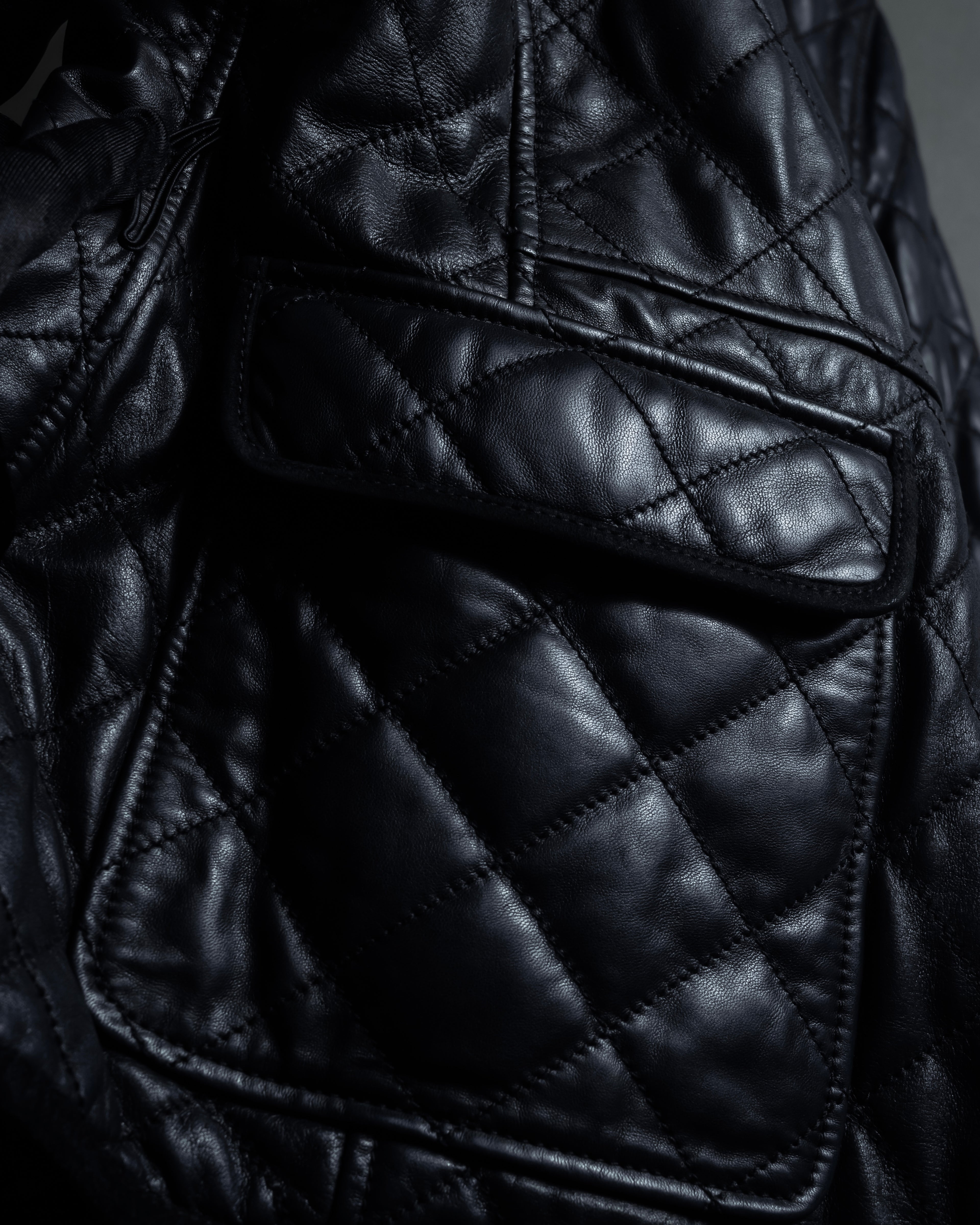 -SPECIAL- "LOEWE" 2009-2013's Quilted design reversible lambskin jacket