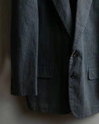 "COMME des GARCONS HOMME" 03SS fine all-over pattern cotton tailored jacket