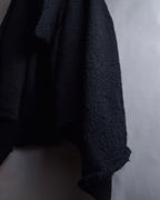 "YOHJI YAMAMOTO" 19AW Oversized cape knit cardigan