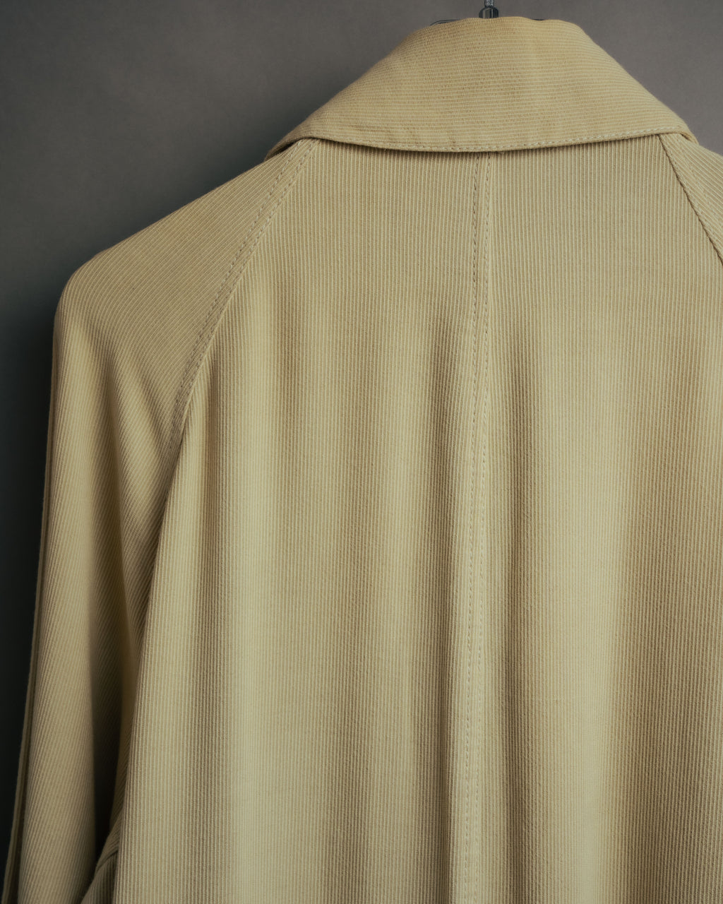 -MOOD Vintage Collections- 80’s-90’s Silk rayon drape long coat