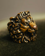 “GUCCI” 2010’s-20’s lion head sculptural ring