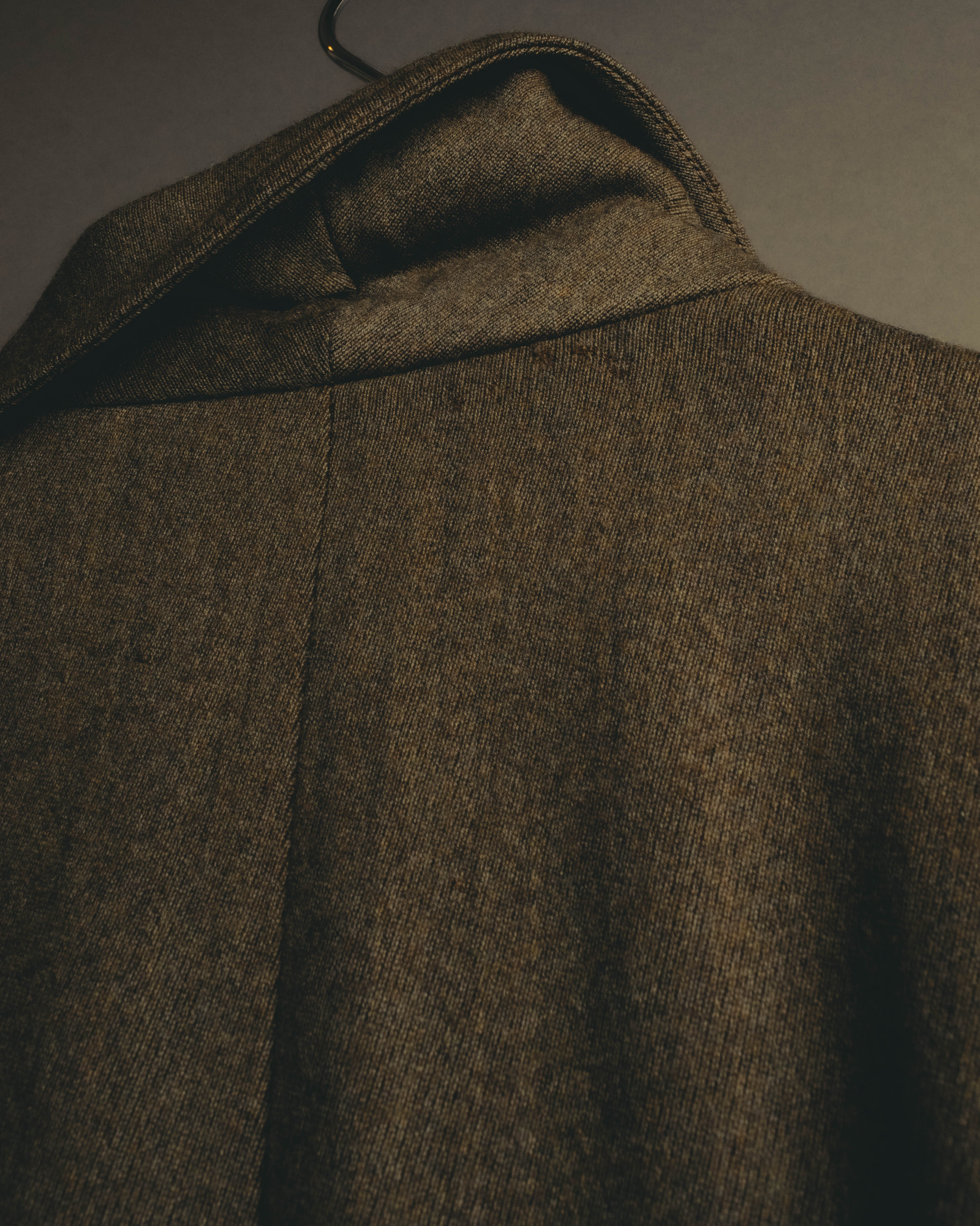 –SPECIAL– "Hermès" 70's-80's Equestrian wool tailored jacket
