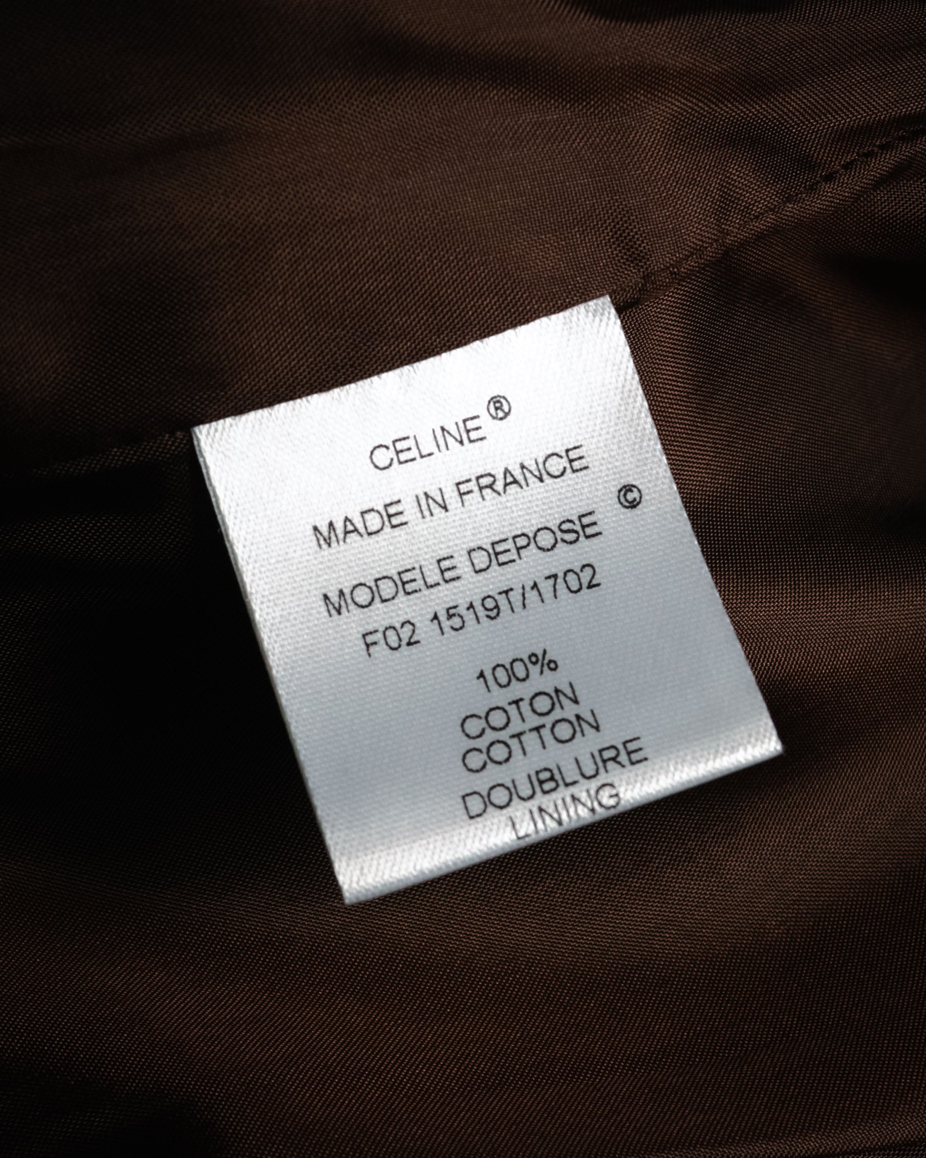 “CELINE” 2000’s corduroy tailored jacket