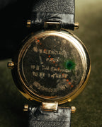 -SPECIAL- “Balenciaga” 80’s-90’s Gold tone round watch