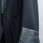 "GIORGIO ARMANI" Riders detail leather switching jacket