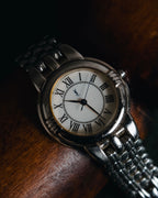 "Yves Saint Laurent" 90’s classically proportioned bracelet dress watch