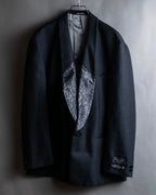 Vintage lapel design tailored jacket