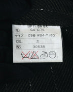 "Yves Saint Laurent diffusion hommes" 80’s-90’s structured glitter pinstripe wool suit set-up