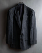 "COMME des GARCONS HOMME" 03SS fine all-over pattern cotton tailored jacket