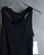 "YOHJI YAMAMOTO FEMME" 13SS
Shoulder cutting sleeveless pullover