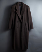 "Vintage 100% pure cashmere long chester coat"
