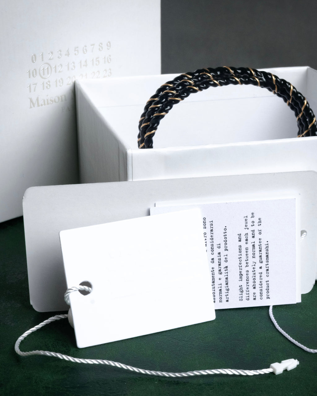 “Maison Margiela” 2024SS Laces rope bangle