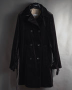 -SPECIAL- "JIL SANDER"
90’s-00’s Architectural cotton velvet belted coat