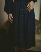 -SPECIAL- “COMME des GARÇONS” 90’s Long gathered waist button front dress