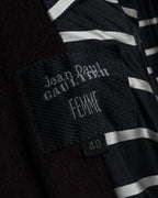 -SPECIAL- "JEAN PAUL GAULTIER"
 1990's-00's Gathered tuck shape design long coat