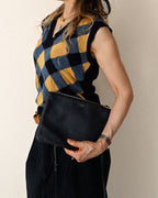 CÉLINE by Phoebe Philo/ "Trio Small" Shoulder Bag Navy