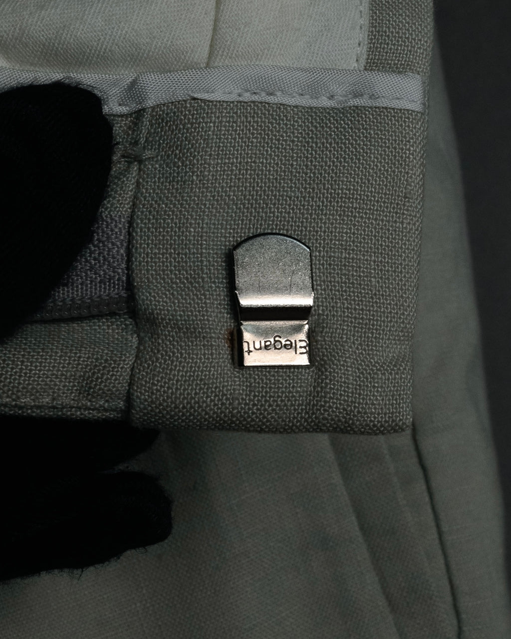 “PRADA” 10’s Linen tailored suit set