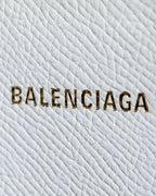 "BALENCIAGA" VILLE TOP HANDLE LEATHER HANDBAG