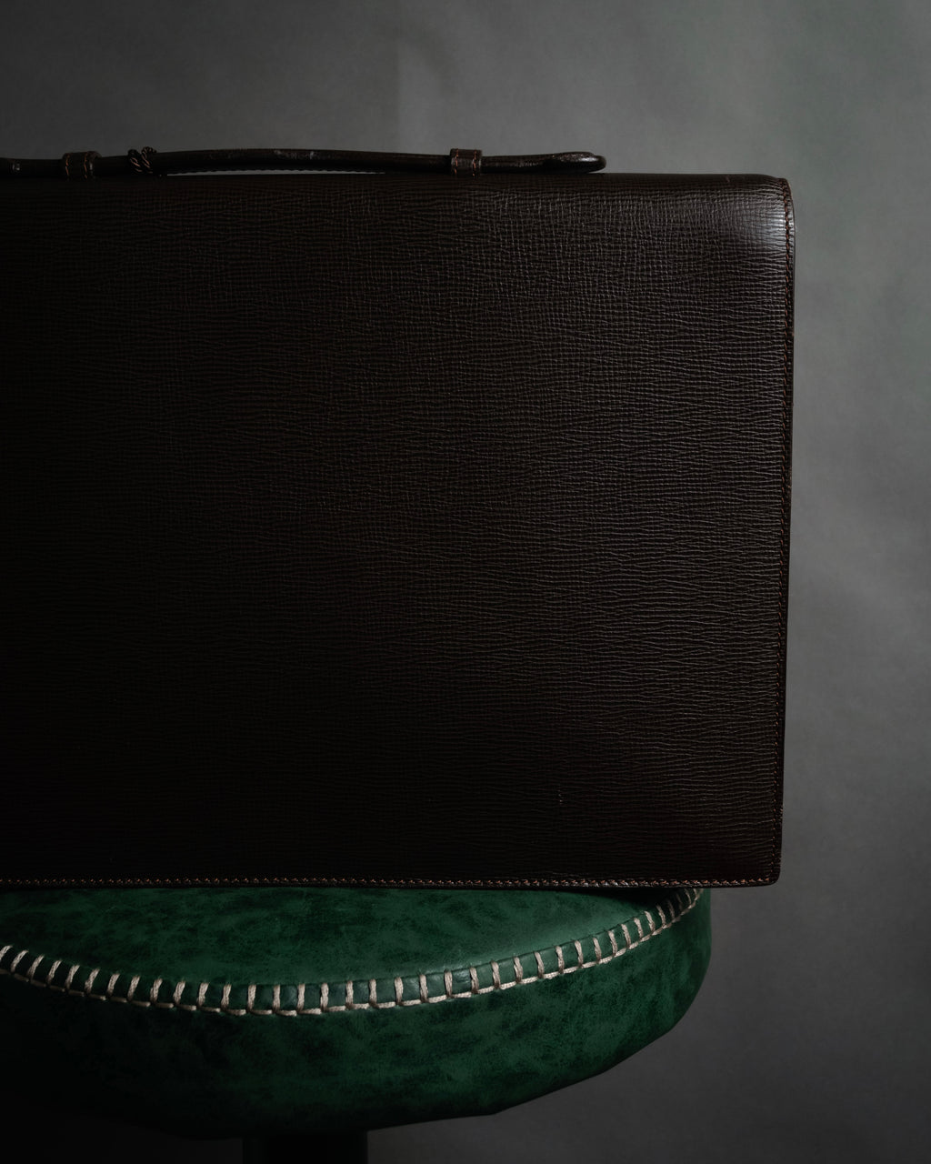 “LOEWE” 90’s Heritage anagram lock briefcase