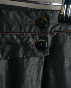-MOOD Vintage Collections-
90’s-00’s Shiny textured wide leg trousers