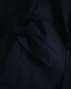 "BALENCIAGA" Tailored Two-Piece Suit Set with Subtle Pinstripes