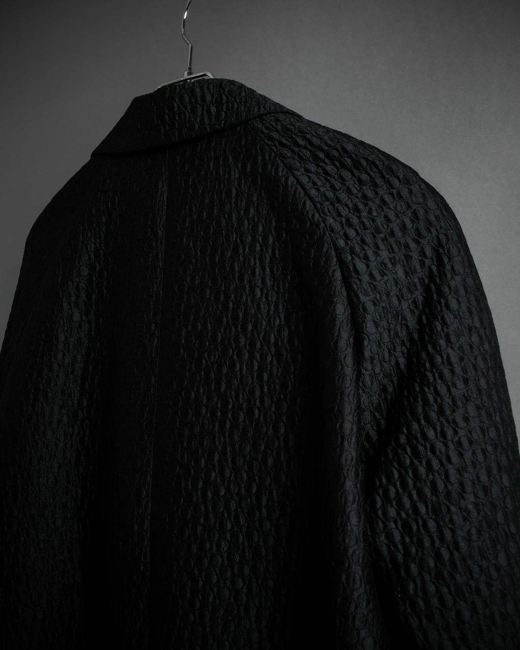 "DRIES VAN NOTTEN" Relief  jaguard uneven design chester coat