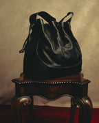 "LOEWE" 90's-10's classic drawstring shoulder bag