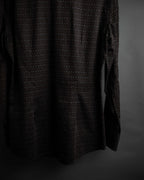 "GUCCI" Horsebit pattern shaped shirt