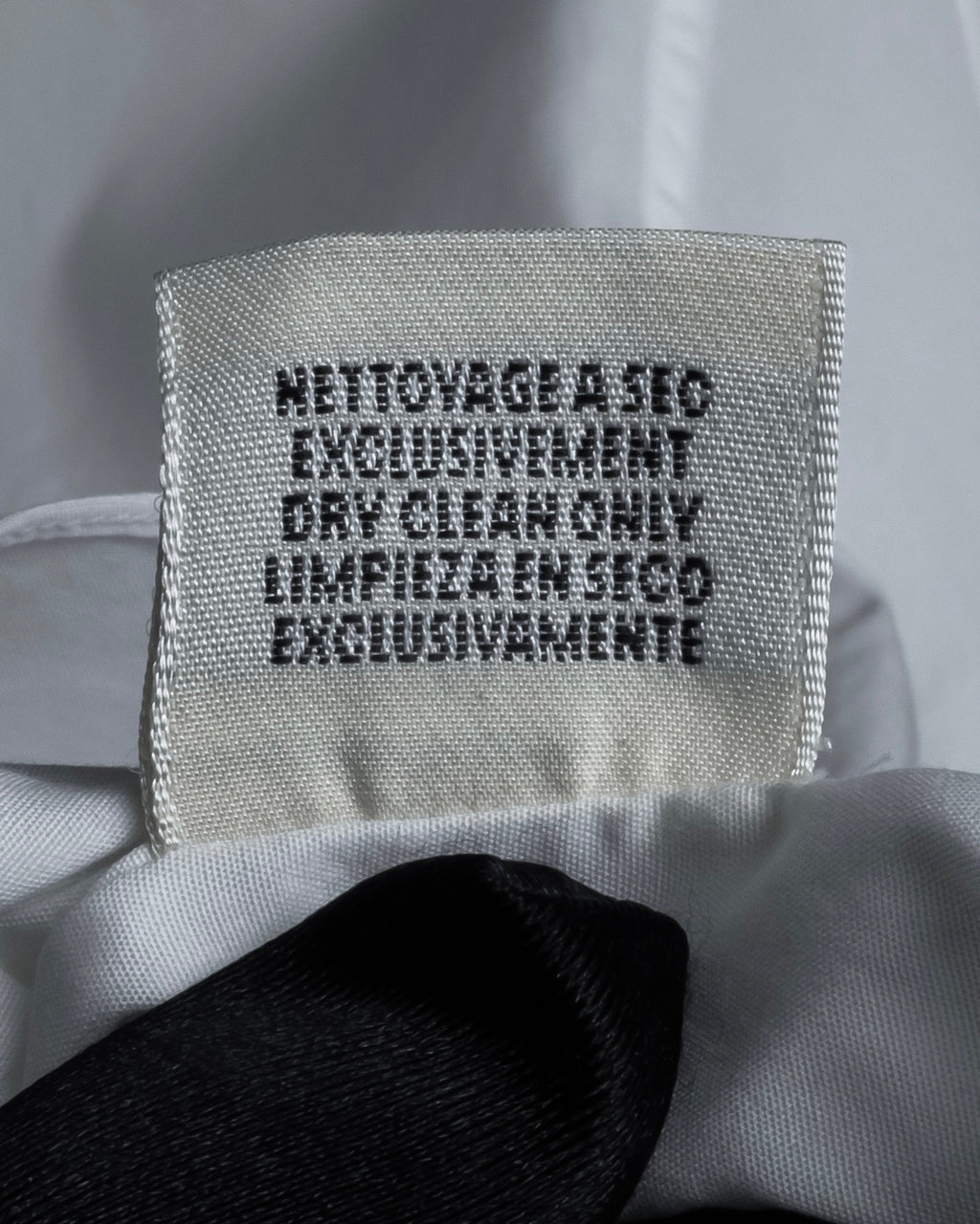 "HERMES" High-quality fine count cotton dress shirt