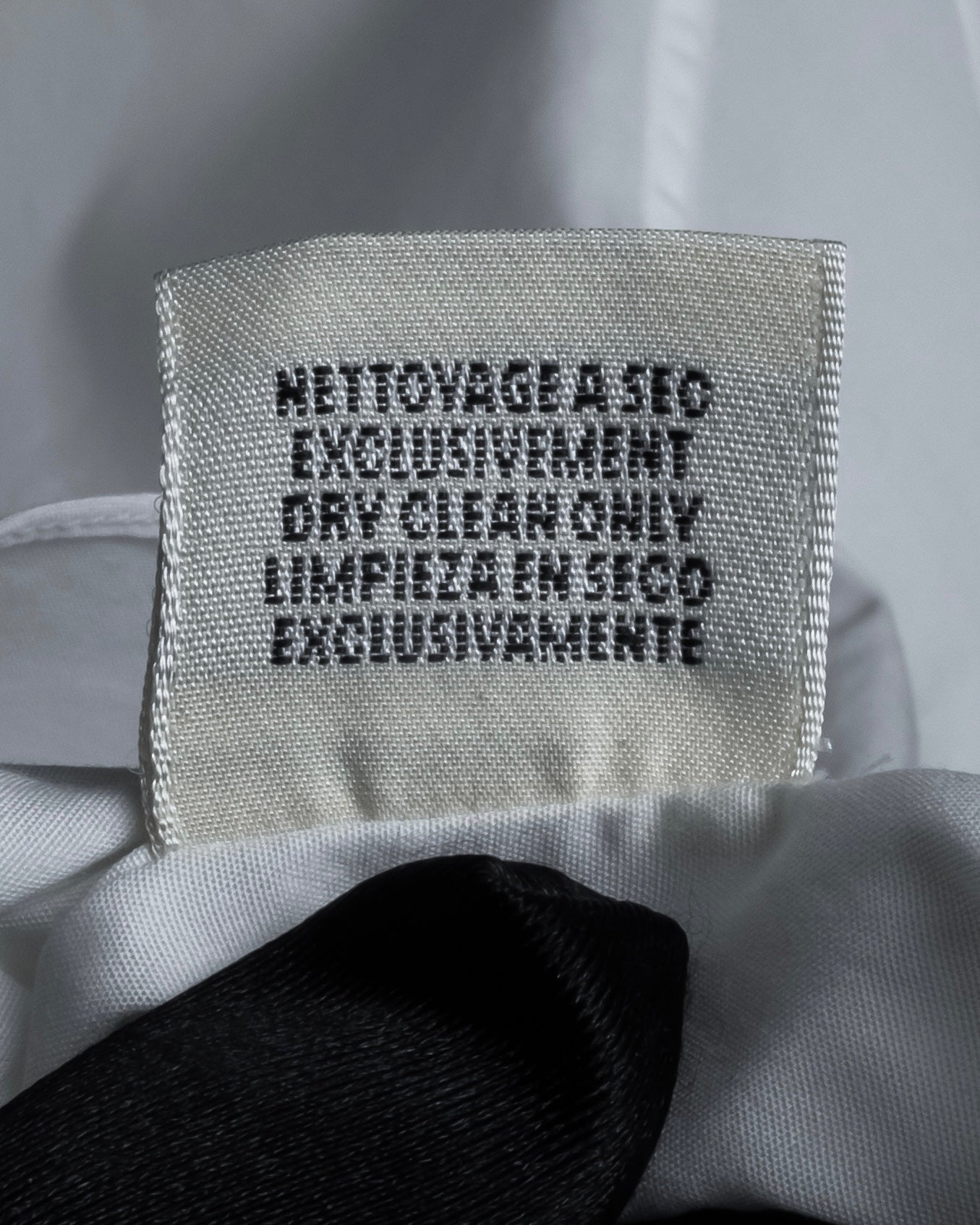 "HERMES" High-quality fine count cotton dress shirt