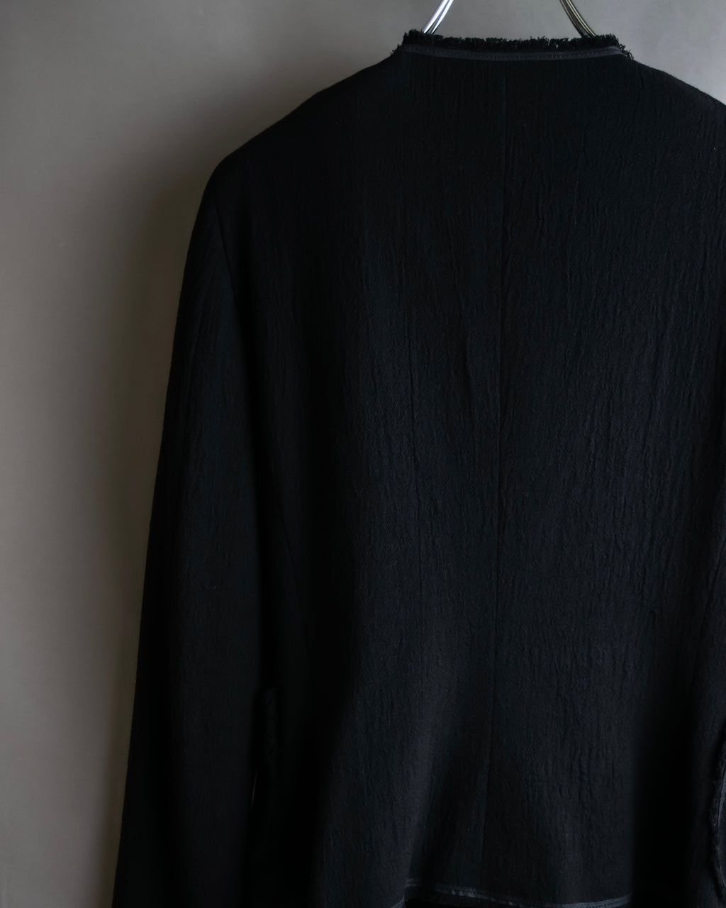 "MOSCHINO" Object sewn design tweed jacket