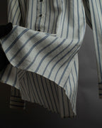 "GUCCI" Diamond jacquard striped shirt