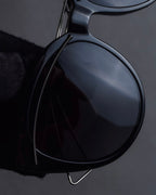 "Christian Dior" Metal frame layered cat-eye sunglasses