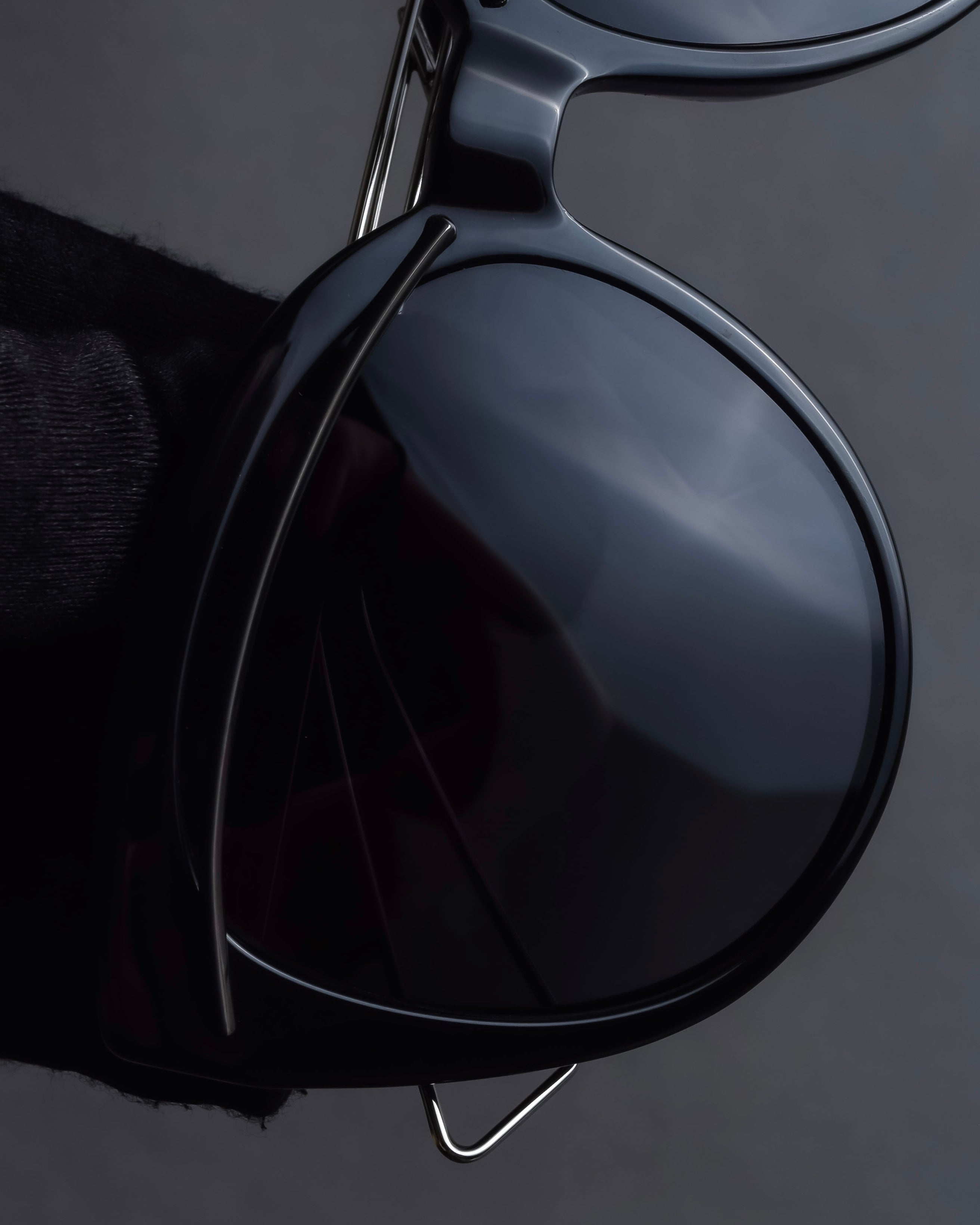 "Christian Dior" Metal frame layered cat-eye sunglasses