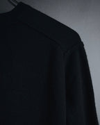 "Dolce & Gabbana" Minimal v-neck fine knit sweater