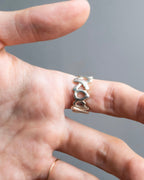 "Tiffany&Co" Paloma picasso love and kiss xo motif ring