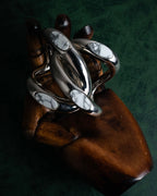 -SPECIAL- “Dior” 2003-2006 Knot stone silver cuff