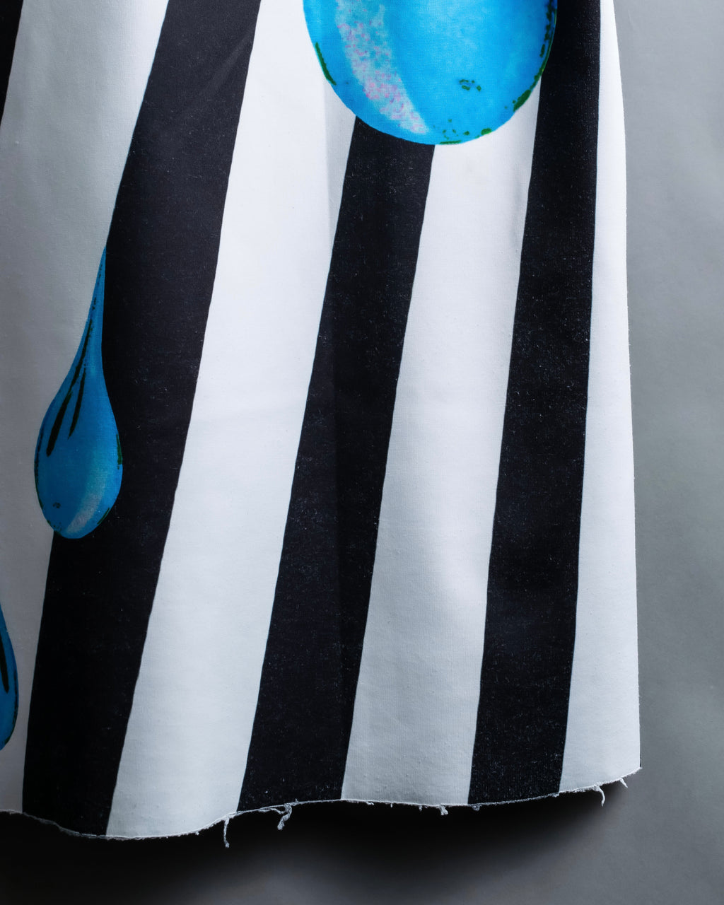 "RAF SIMONS" 14ss Neoprene graphic sleeveless T-shirt