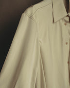 –SPECIAL– “LOEWE” 10’s-20’s Asymmetrically draped silk shirt