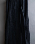 "MAISON MARGIELA" 16AW Deep tuck design sleeveless dress